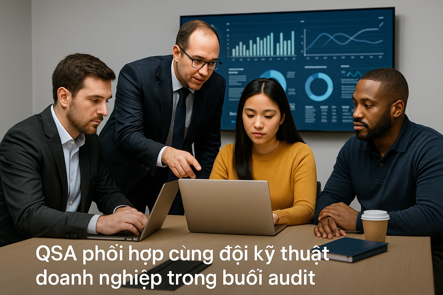 QSA phoi hop audit doanh nghiep Cyber Services